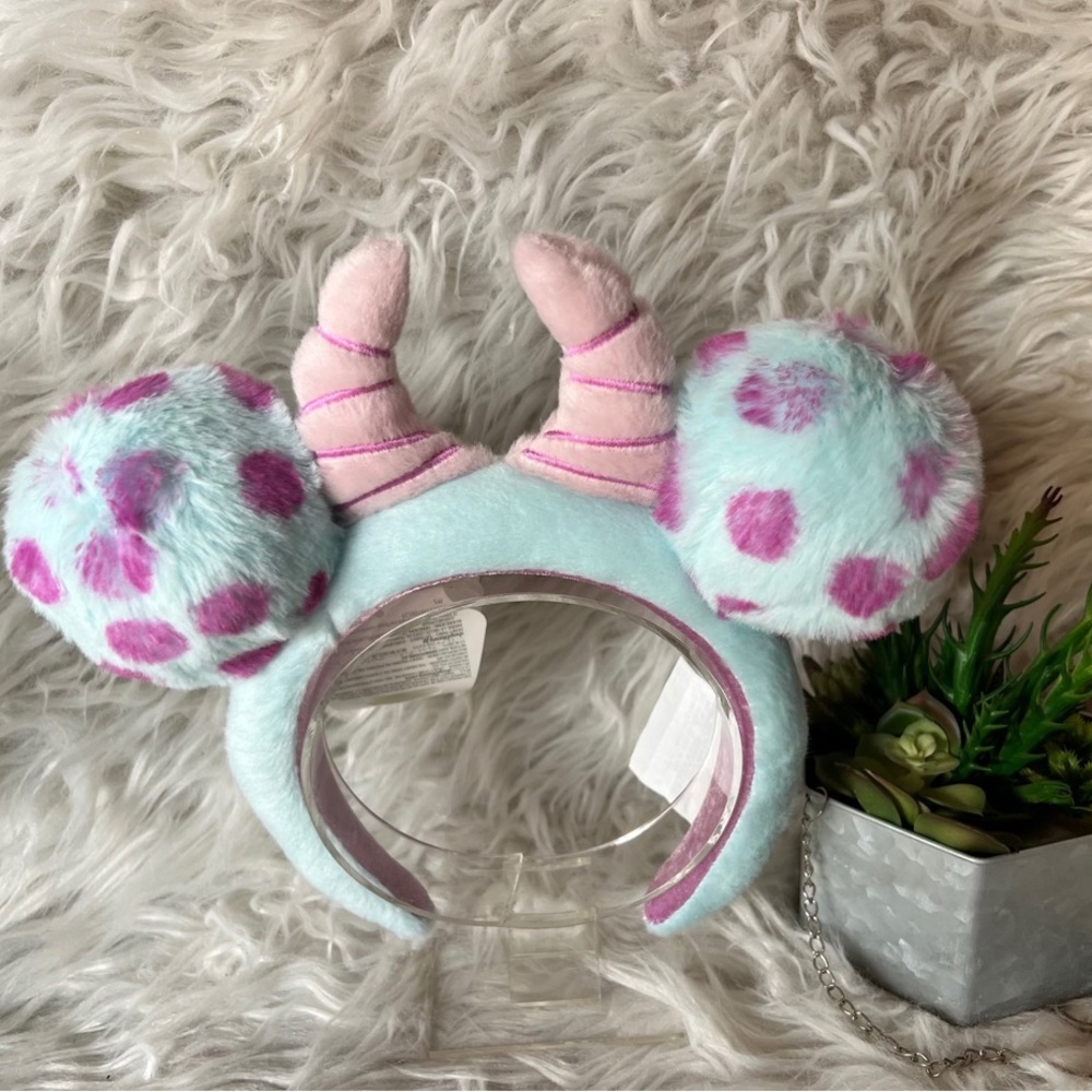 Disney Pixar Sully Fuzzy Ear Headband Monsters Inc NWT